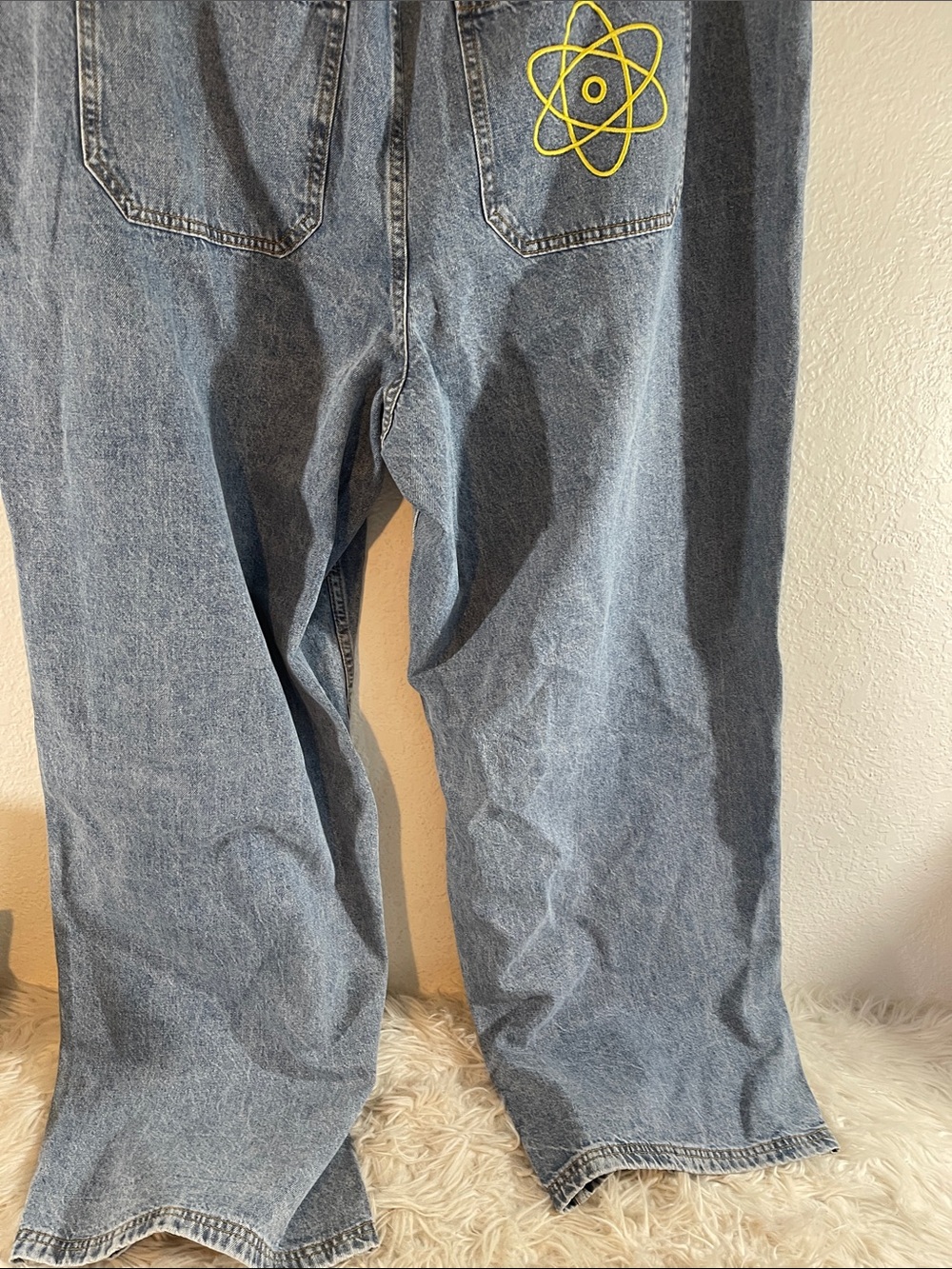 Her Universe Disney A Goofy Movie Max & Powerline Belted Straight Leg Denim Jean - Picture 8 of 13